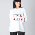 Coi_Galleryの最後で諦める折り紙 Big Long Sleeve T-Shirt