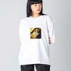 あくびのブレてるチワワ Big Long Sleeve T-Shirt