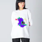 支配者様に投げ銭ショッッップの怪獣デアール Big Long Sleeve T-Shirt