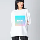 あやのん👈お笑いと女性アイドルのねむい ビッグシルエットロングスリーブTシャツ