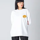 めいぷるのかぼちゃにゃ(ワンポイント) Big Long Sleeve T-Shirt