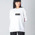 stereovisionのsakenomi（サケノミ） ビッグシルエットロングスリーブTシャツ