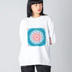 WAMI ARTのアワウタ(いさなり) Big Long Sleeve T-Shirt