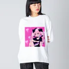 あくむ病院の包丁少女 Big Long Sleeve T-Shirt