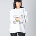 はーちゃん商店のちむ (わいわい) Big Long Sleeve T-Shirt