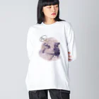 LIFE_is_a_JOKEのトテトテ-ミルキー Big Long Sleeve T-Shirt