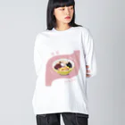 C o c o .の豆花 Big Long Sleeve T-Shirt