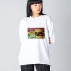 Infinity shopのザ・ハンバーガー Big Long Sleeve T-Shirt