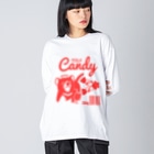 イニミニ×マートのコーラキャンディ Big Long Sleeve T-Shirt