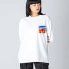 ぎんじ〆の彼岸花 Big Long Sleeve T-Shirt