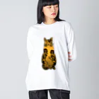 Astrolab • アストロラーベのCat and Boners Big Long Sleeve T-Shirt