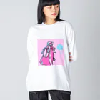 タビビトのていくあぴくちゃ Big Long Sleeve T-Shirt