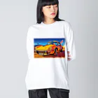 GALLERY misutawoの黄色のトライアンフGT6mk3 ビッグシルエットロングスリーブTシャツ