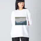 hanabo-illustrationのSea Big Long Sleeve T-Shirt