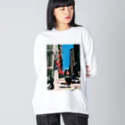 IORI KIKUCHIのBoston Big Long Sleeve T-Shirt