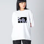 P＆A(パンダ)のSNOW Big Long Sleeve T-Shirt