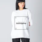 ₍₍⁽⁽ かんちゅさん ₎₎⁾⁾のDance at Kamogawa Big Long Sleeve T-Shirt