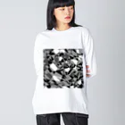 ハヤシ屋のモノクロ自由形-3 Big Long Sleeve T-Shirt