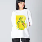 みしま あきひろのpenpen Big Long Sleeve T-Shirt