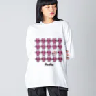 PostPet Official Shopのコモモをさがせ Big Long Sleeve T-Shirt