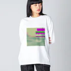 Air the Anonymous by shinno=nomuraのBuggy Laggy Shirts ビッグシルエットロングスリーブTシャツ