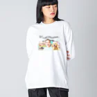 BOREDAMNのIt's my pleasure Big Long Sleeve T-Shirt