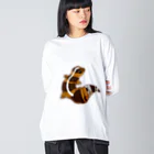 金魚大好き悠tubeのネットショップのニシアフリカトカゲモドキ Big Long Sleeve T-Shirt