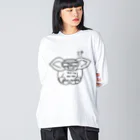 とっこのサングラスさん Big Long Sleeve T-Shirt