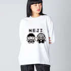 ササキオリジナルのドットのねじ Big Long Sleeve T-Shirt