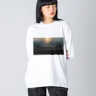 jikkuri kotokotoのyukkuri jikkuri ビッグシルエットロングスリーブTシャツ