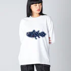 Astrio SUZURI店のシーラカンス Big Long Sleeve T-Shirt