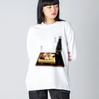 脂身通信Ｚのときめき晩酌セット（お寿司と日本酒・冷酒） Big Long Sleeve T-Shirt