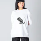 ちゃい🦖のちゃいじゅう君 Big Long Sleeve T-Shirt