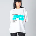 ドラムスコのドラムセッティング図 Big Long Sleeve T-Shirt