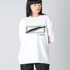 脂身通信Ｚのさんま塩焼き Big Long Sleeve T-Shirt