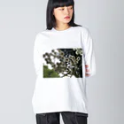 ノスタルジーテリアのflower wg Big Long Sleeve T-Shirt