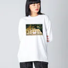 まどろみ工房の☺︎ Big Long Sleeve T-Shirt