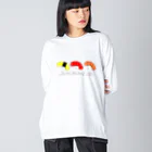 TAKARA_のSUSHIS(寿司ズ) ビッグシルエットロングスリーブTシャツ