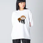 いくら商店のレッサーパンダちゃん Big Long Sleeve T-Shirt