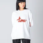 flameのflame ビッグシルエットロングスリーブTシャツ