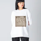 StudioPretenderの子牛泥棒 ビッグシルエットロングスリーブTシャツ