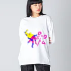 ハチミツラジかルのザ・ロックボトム Big Long Sleeve T-Shirt