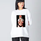 人生楽笑の人生楽笑　 Big Long Sleeve T-Shirt