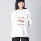 喫茶ミミのフルーツサンドの作り方 Big Long Sleeve T-Shirt