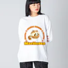 のほ本舗のレッサーマリトッツォ ビッグシルエットロングスリーブTシャツ