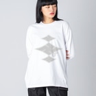 RMk→D (アールエムケード)の楼卍(ロマン)の灰 Big Long Sleeve T-Shirt