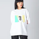 shift_のgood morning なひかり ビッグシルエットロングスリーブTシャツ