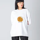 もちぱっちのじゃがいもさん ビッグシルエットロングスリーブTシャツ