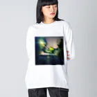 エモいTシャツ屋さんのエモいチャリ走住職T Big Long Sleeve T-Shirt