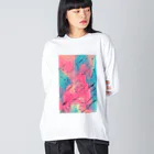 三姉妹とウフフのお店の変移 Big Long Sleeve T-Shirt